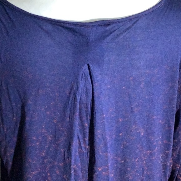 Lucky Brand NEW - Sz M - lightweight long sleeve shirt keyhole rounded hem - Picture 6 of 9